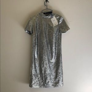 Silver Sequence dress